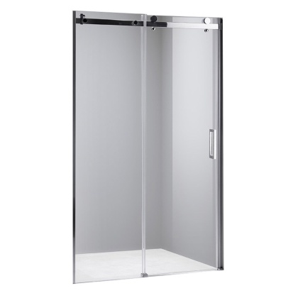 DRZWI PRYSZNICOWE SH03D CHROM 115-120 CM 8 MM