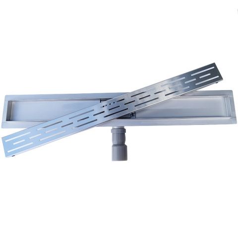 ODPŁYW LINIOWY 100 CM INOX NISKI SYFON WYSOKA PRZEPUSTOWOŚĆ DL01 CLASSIC