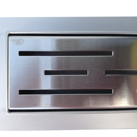 ODPŁYW LINIOWY 100 CM INOX NISKI SYFON WYSOKA PRZEPUSTOWOŚĆ DL01 CLASSIC