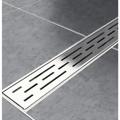 ODPŁYW LINIOWY 100 CM INOX NISKI SYFON WYSOKA PRZEPUSTOWOŚĆ DL01 CLASSIC