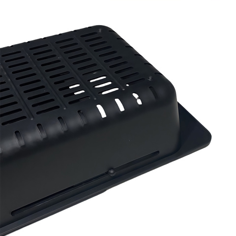 OCIEKACZ REGULOWANY DO ZLEWOZMYWAKA ZLEWU KUCHENNEGO PLASTIKOWY CZARNY ERIS