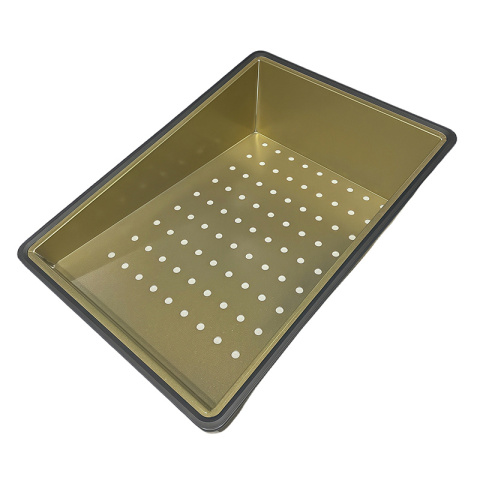 ZLEW KUCHENNY JEDNOKOMOROWY Z WODOSPADEM WIELOFUNKCYJNY ZŁOTY COSTA-GL-68X46