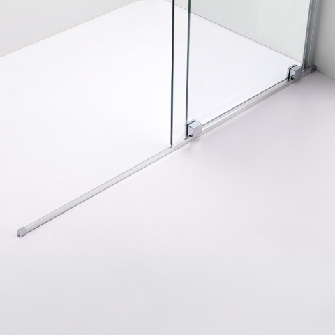 ŚCIANKA PRYSZNICOWA ASTRA-CH-A-120 CHROM 120 CM 8 MM