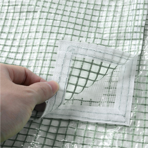 TUNEL OGRODOWY FOLIOWY SZKLARNIA 4m2 TF02W 2x2m BIAŁY SOLIDNY