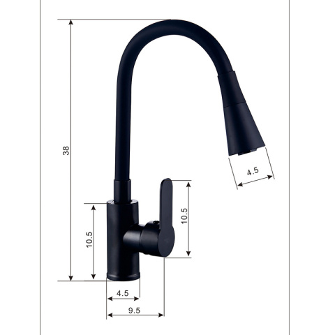 BATERIA KUCHENNA NABLATOWA BLIS CZARNA