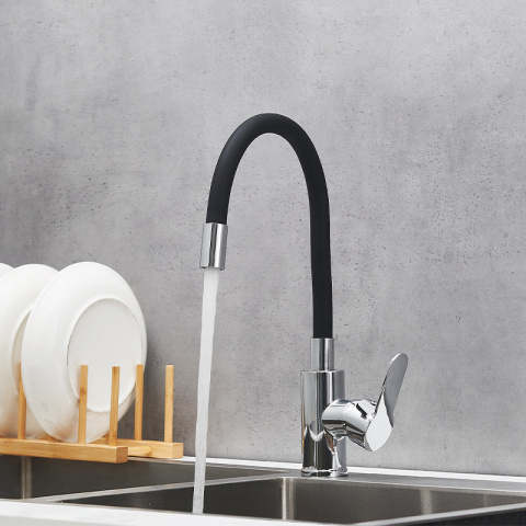 BATERIA KUCHENNA NABLATOWA DAX CZARNA PODSTAWA CHROM