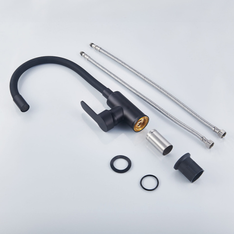 BATERIA KUCHENNA NABLATOWA DAX CZARNA