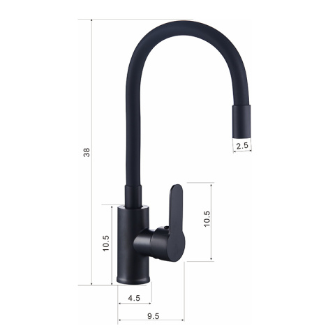 BATERIA KUCHENNA NABLATOWA DAX CZARNA