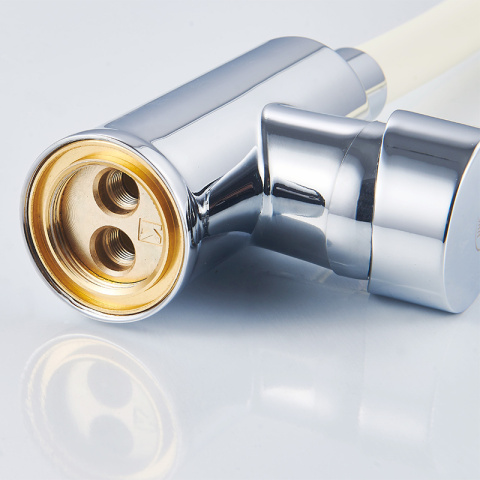 BATERIA KUCHENNA NABLATOWA DAX ECRU PODSTAWA CHROM