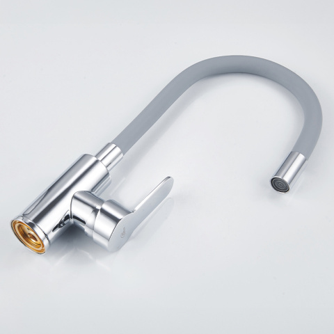 BATERIA KUCHENNA NABLATOWA DAX SZARA PODSTAWA CHROM