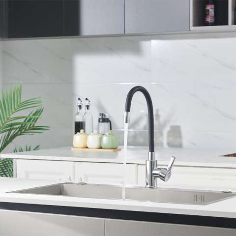 BATERIA KUCHENNA NABLATOWA DIXON CZARNA PODSTAWA CHROM