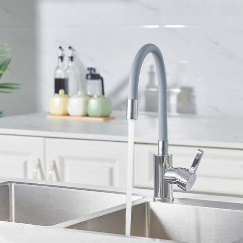 BATERIA KUCHENNA NABLATOWA DIXON SZARA PODSTAWA CHROM