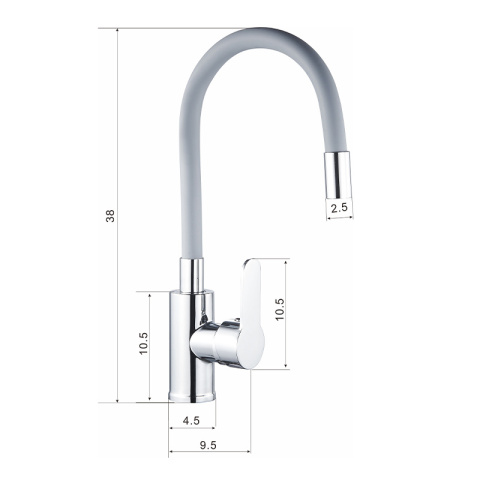 BATERIA KUCHENNA NABLATOWA DIXON SZARA PODSTAWA CHROM