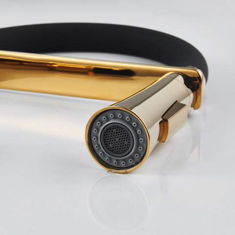 BATERIA KUCHENNA NABLATOWA PALMER CZARNY PODSTAWA ZŁOTA