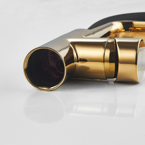 BATERIA KUCHENNA NABLATOWA PALMER CZARNY PODSTAWA ZŁOTA