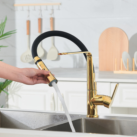 BATERIA KUCHENNA NABLATOWA PALMER CZARNY PODSTAWA ZŁOTA