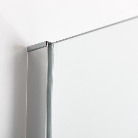 KABINA PRYSZNICOWA PROSTOKĄTNA ASTRA-CH-A-110+B90+E CHROM 110X90 CM 8 MM