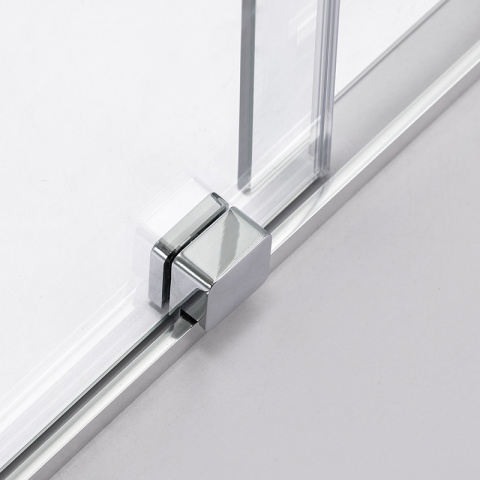 KABINA PRYSZNICOWA PROSTOKĄTNA ASTRA-CH-A-130+B90+E CHROM 130X90 CM 8 MM