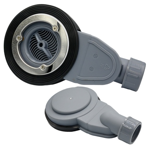 SYFON BRODZIKOWY ODPŁYW KANALIZACYJNY ODPŁYW SLIM D04 DO JUKO, DEKO, RIKO, MIKO, ALBA