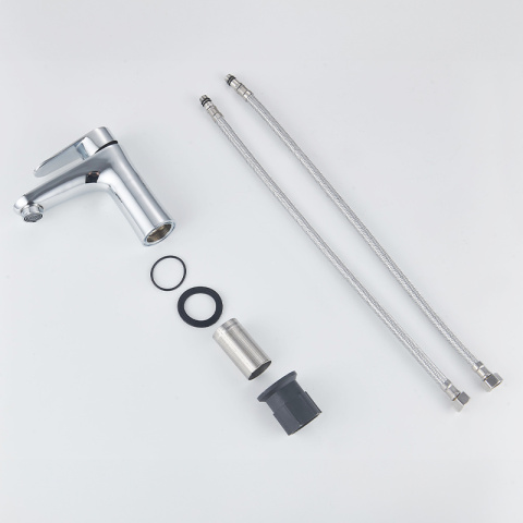 BATERIA UMYWALKOWA ŁAZIENKOWA AKRON CHROM