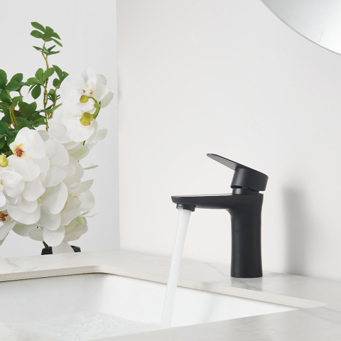 BATERIA UMYWALKOWA ŁAZIENKOWA AKRON CZARNA