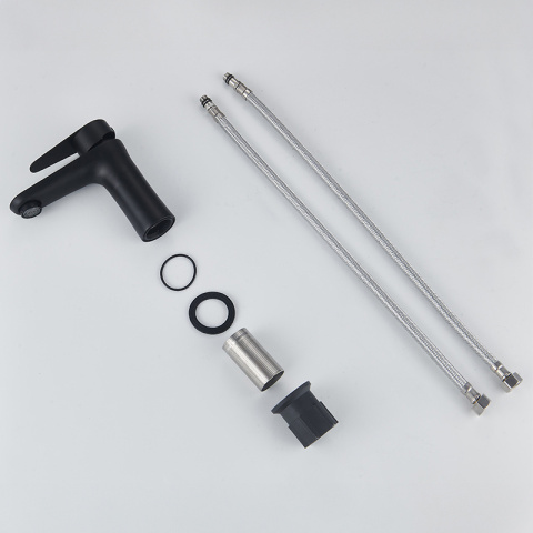 BATERIA UMYWALKOWA ŁAZIENKOWA AKRON CZARNA