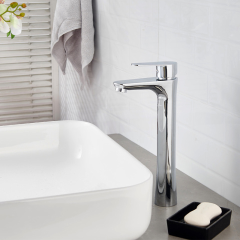 BATERIA UMYWALKOWA ŁAZIENKOWA AKRON-H CHROM