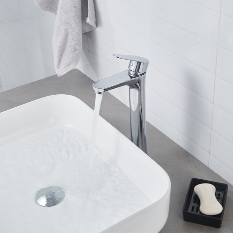 BATERIA UMYWALKOWA ŁAZIENKOWA AKRON-H CHROM