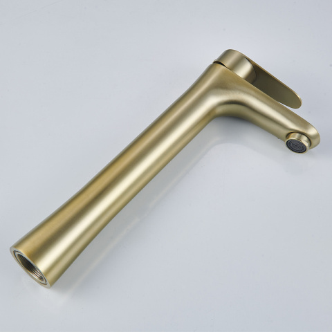 BATERIA UMYWALKOWA ŁAZIENKOWA AKRON-H ZŁOTA SZCZOTKOWANA