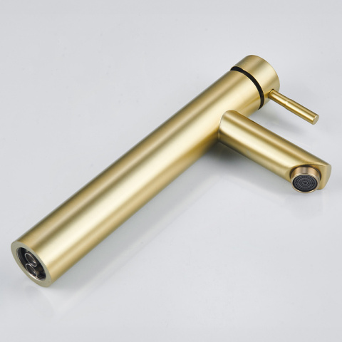 BATERIA UMYWALKOWA ŁAZIENKOWA ARLEY-H ZŁOTA SZCZOTKOWANA