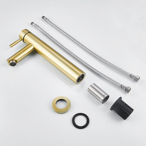 BATERIA UMYWALKOWA ŁAZIENKOWA ARLEY-H ZŁOTA SZCZOTKOWANA