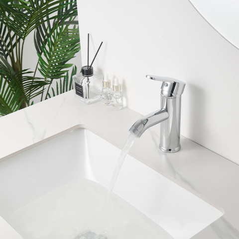 BATERIA UMYWALKOWA ŁAZIENKOWA CUBA CHROM