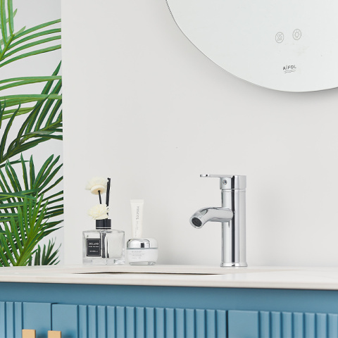 BATERIA UMYWALKOWA ŁAZIENKOWA CUBA CHROM