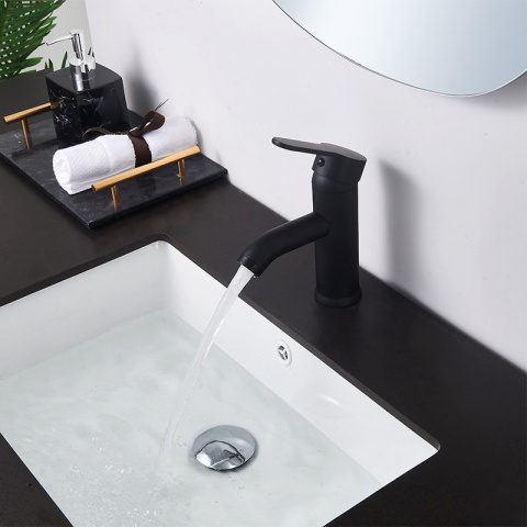 BATERIA UMYWALKOWA ŁAZIENKOWA CUBA CZARNA