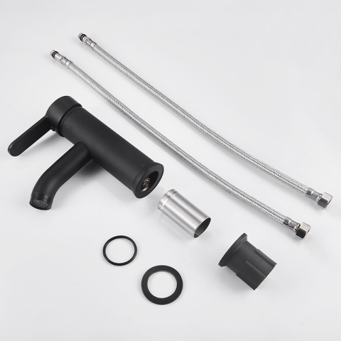 BATERIA UMYWALKOWA ŁAZIENKOWA CUBA CZARNA