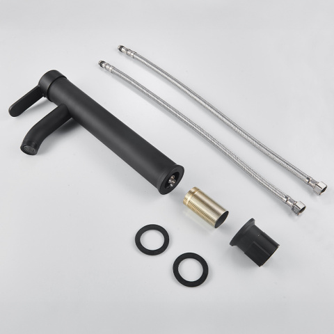 BATERIA UMYWALKOWA ŁAZIENKOWA CUBA-H CZARNA