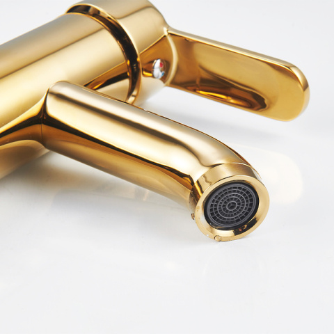 BATERIA UMYWALKOWA ŁAZIENKOWA CUBA-H ZŁOTA