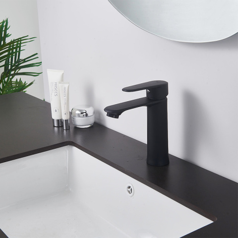 BATERIA UMYWALKOWA ŁAZIENKOWA FARGO CZARNA