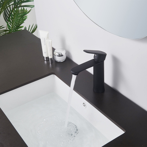 BATERIA UMYWALKOWA ŁAZIENKOWA FARGO CZARNA