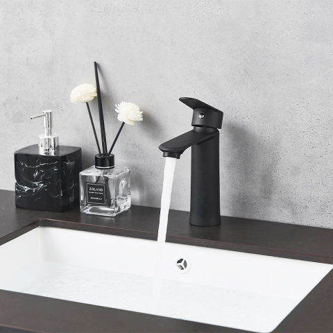 BATERIA UMYWALKOWA ŁAZIENKOWA FARGO CZARNA