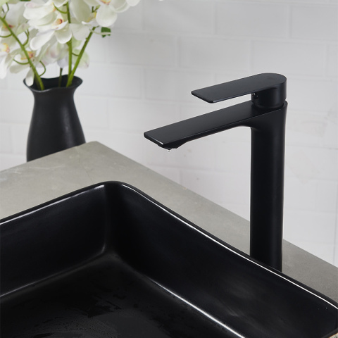 BATERIA UMYWALKOWA ŁAZIENKOWA FARGO-H CZARNA