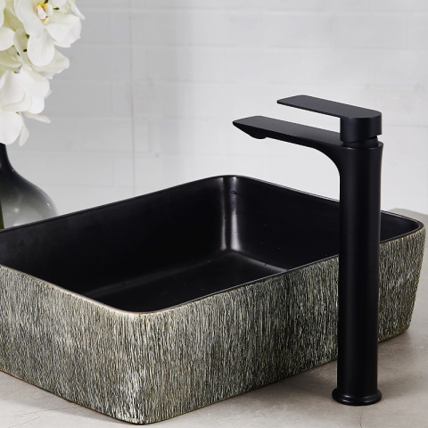 BATERIA UMYWALKOWA ŁAZIENKOWA FARGO-H CZARNA