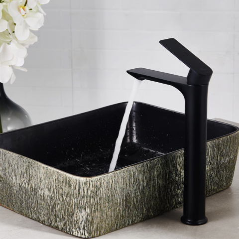 BATERIA UMYWALKOWA ŁAZIENKOWA FARGO-H CZARNA