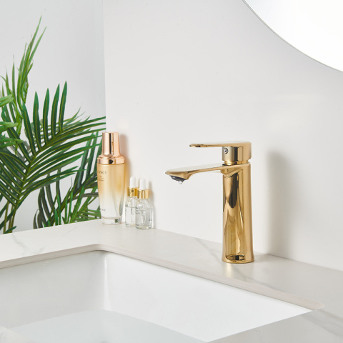 BATERIA UMYWALKOWA ŁAZIENKOWA FARGO ZŁOTA