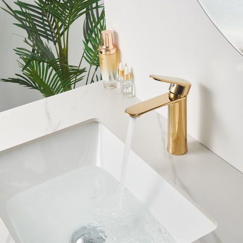 BATERIA UMYWALKOWA ŁAZIENKOWA FARGO ZŁOTA