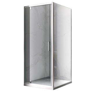 KABINA PRYSZNICOWA KWADRATOWA ZES-KZ04B-80 CHROM 80X80 CM