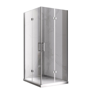 KABINA PRYSZNICOWA KWADRATOWA ZES-KZ08D-100 CHROM 100x100 CM