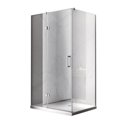 KABINA PRYSZNICOWA PROSTOKĄTNA ZES-KZ02B-100X80 CHROM 100x80 CM