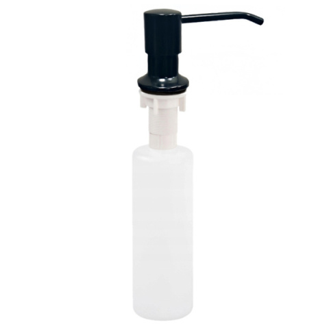 ZLEW KUCHENNY ZLEWOZMYWAK JEDNOKOMOROWY STALOWY GRAFITOWY ALOR-BL-50X45 DOZOWNIK SYFON UCHWYTY