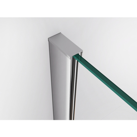 DRZWI PRYSZNICOWE UCHYLNE DO WNĘKI ZES-KZ17B-80 CHROM 80 CM 6 MM